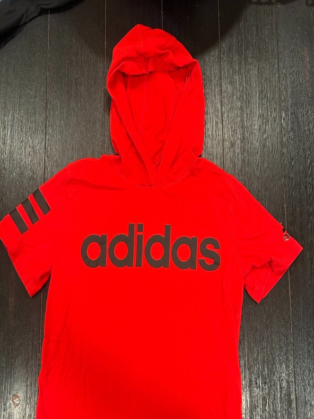 Adidas hooded top. Unisex.